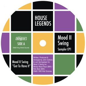Mood II Swing/HOUSE LEGENDS EP #1 12"
