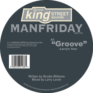 Manfriday/GROOVE 12"
