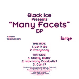 Black Ice/MANY FACETS EP 12"