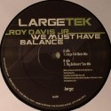 Roy Davis Jr/WE MUST HAVE BALANCE 12"