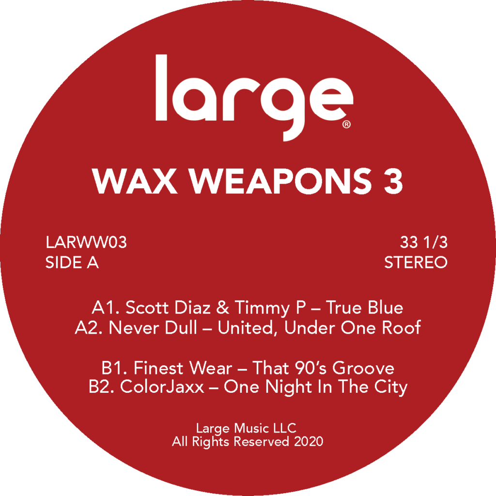 Various/LARGE MUSIC: WAX WEAPONS 3 12"