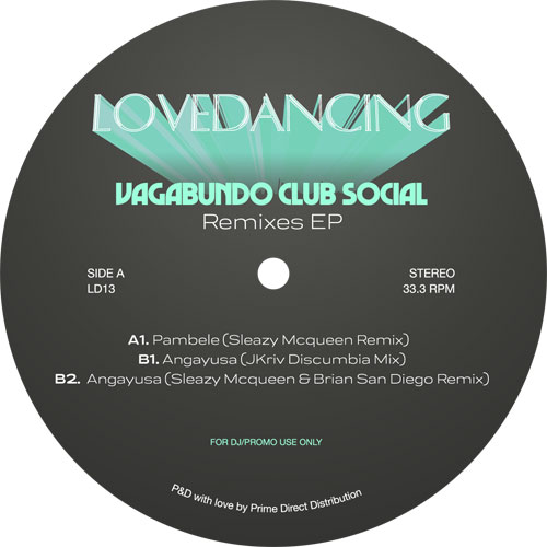 Vagabundo Club Social/PAMBELE RMX'S 12"