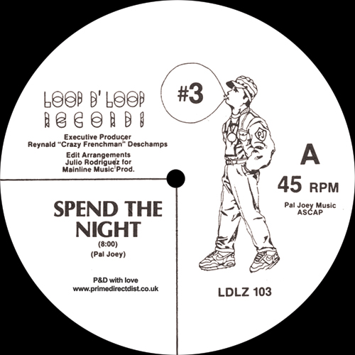 Pal Joey/SPEND THE NIGHT 12"