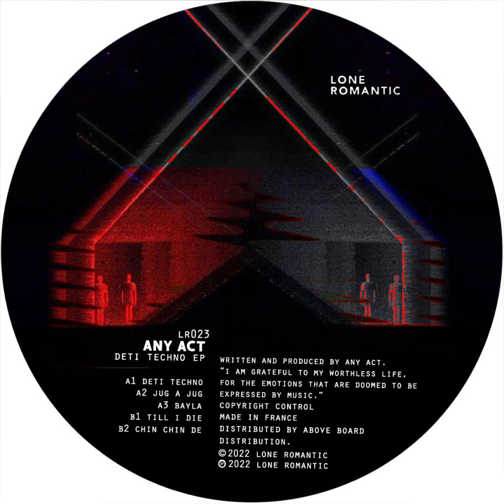 Any Act/DETI TECHNO EP 12"