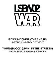 War/FLYING MACHINE-YOUNGBLOOD EDITS 12"