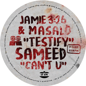 Jamie 3:26 & Masalo & Sameed/TESTIFY 12"