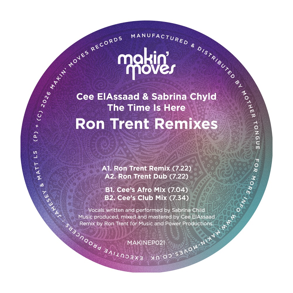 Cee ElAssaad/THE TIME IS HERE (RON TRENT REMIXES) 12"