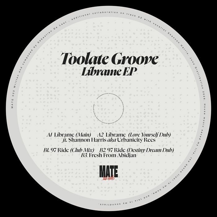 Toolate Groove/LIBRAME EP 12"