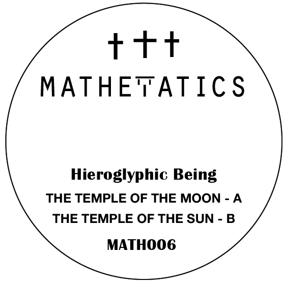 Hieroglyphic Being/TEMPLE OF THE MOON 7"