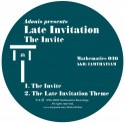Late Invitation/THE INVITE EP 12"