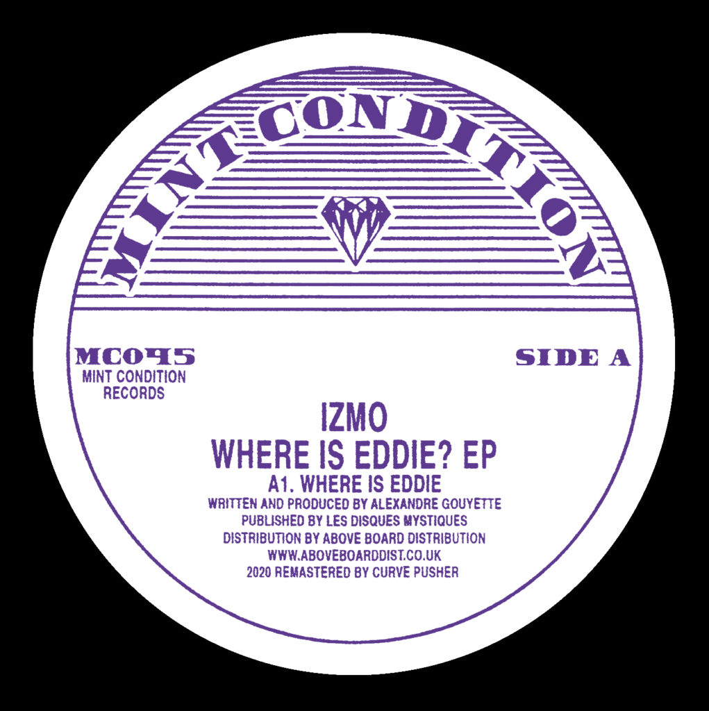 Izmo/WHERE IS EDDIE? EP 12"