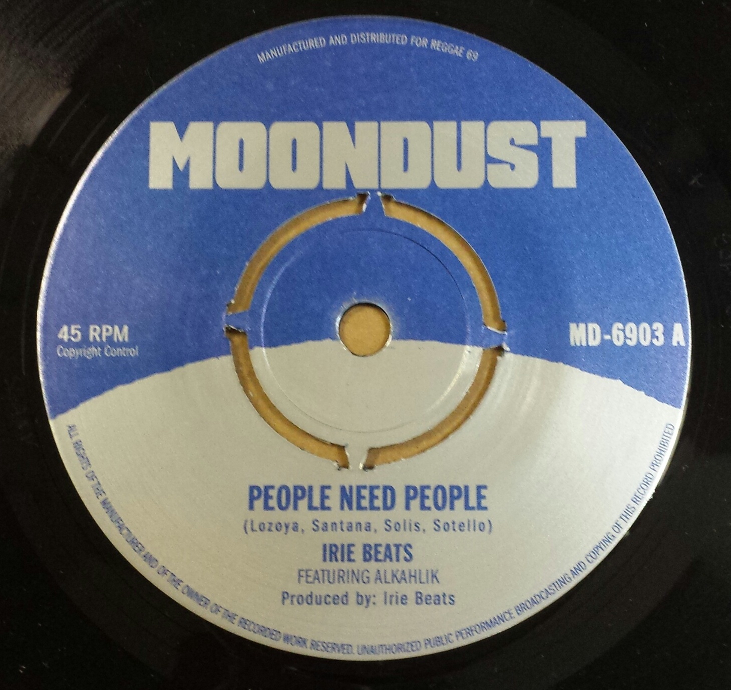 Irie Beats/PEOPLE NEED PEOPLE 7"