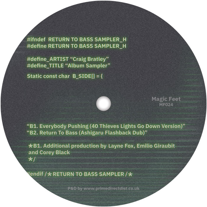 Craig Bratley/EVERYBODY PUSHING 12"