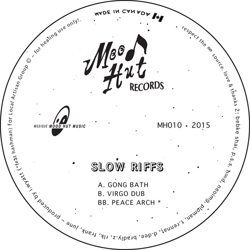 Slow Riffs/GONG BATH 12"