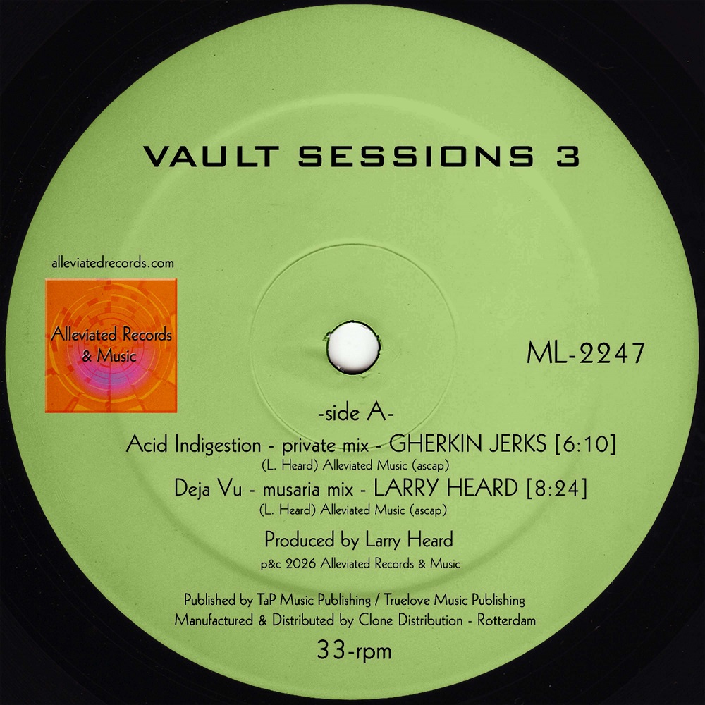 Larry Heard/VAULT SESSIONS 3 12"