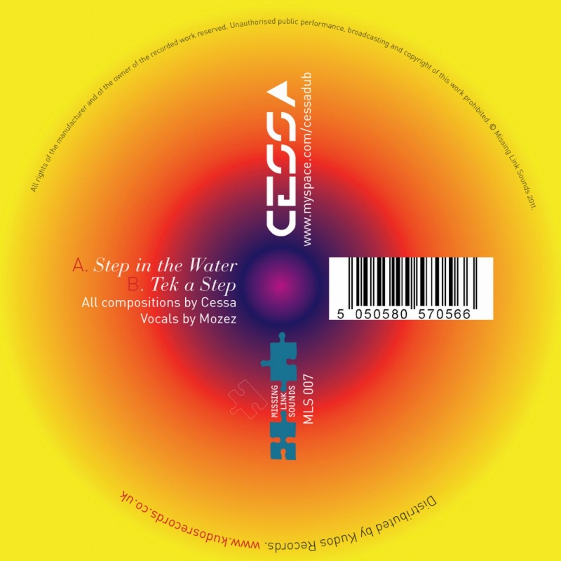 Cessa/STEP IN THE WATER  12"
