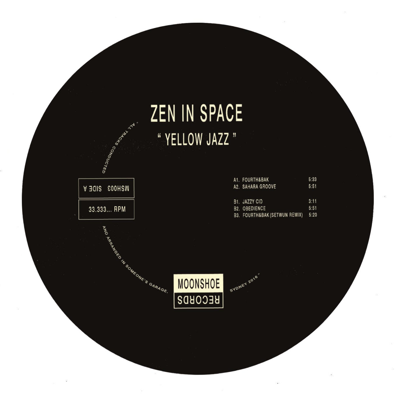Zen In Space/YELLOW JAZZ EP 12"