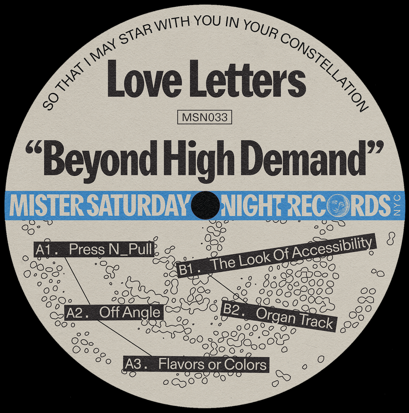 Love Letters/BEYOND HIGH DEMAND EP 12"