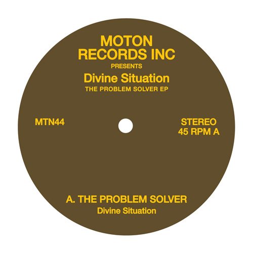 Divine Situation/THE PROBLEM SOLVER 12"