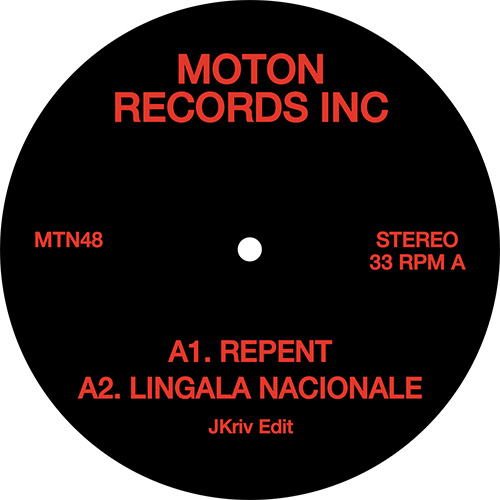 JKriv/REPENT (MOTON EDITS) 12"