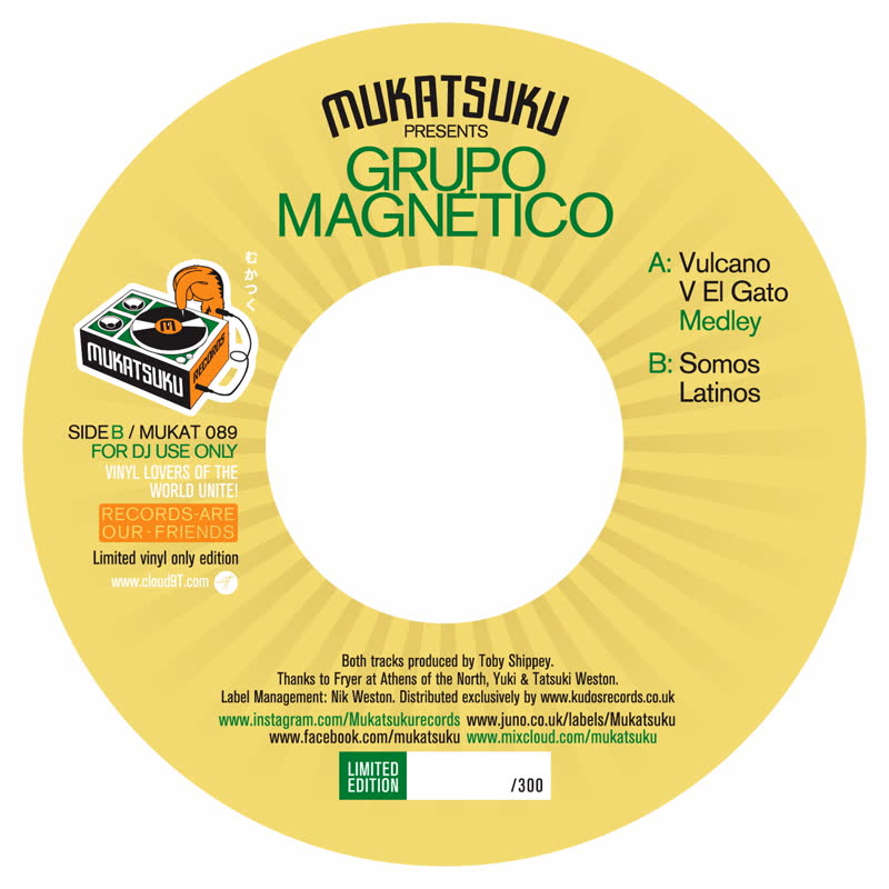 Grupo Magnetico/VULCANO V EL GATO 7"