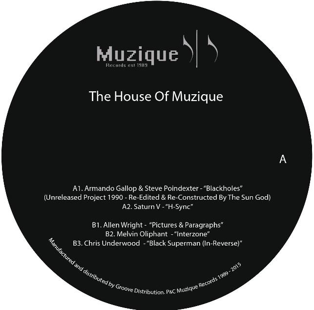 Various/THE HOUSE OF MUZIQUE 12"
