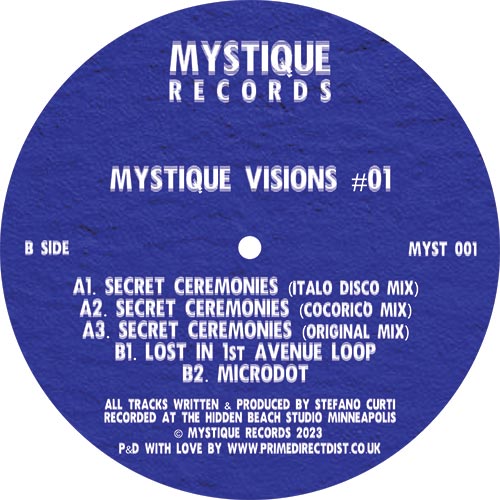 Sylvester Javier/MYSTIQUE VISIONS 01 12"