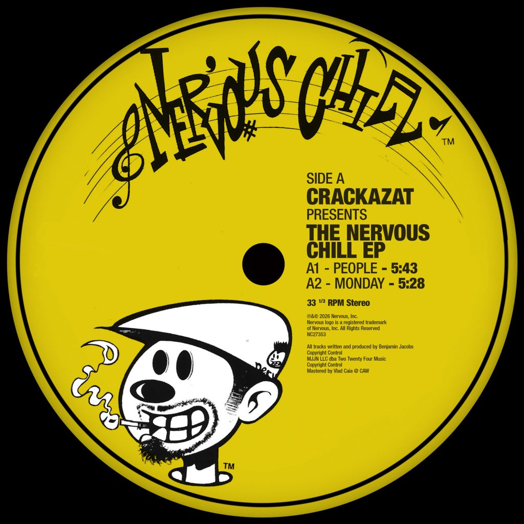 Crackazat/THE NERVOUS CHILL EP 12"