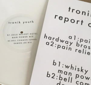 Tronik Youth/REPORT CARD EP 12"