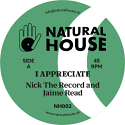Nick The Record/I APPRECIATE 12"