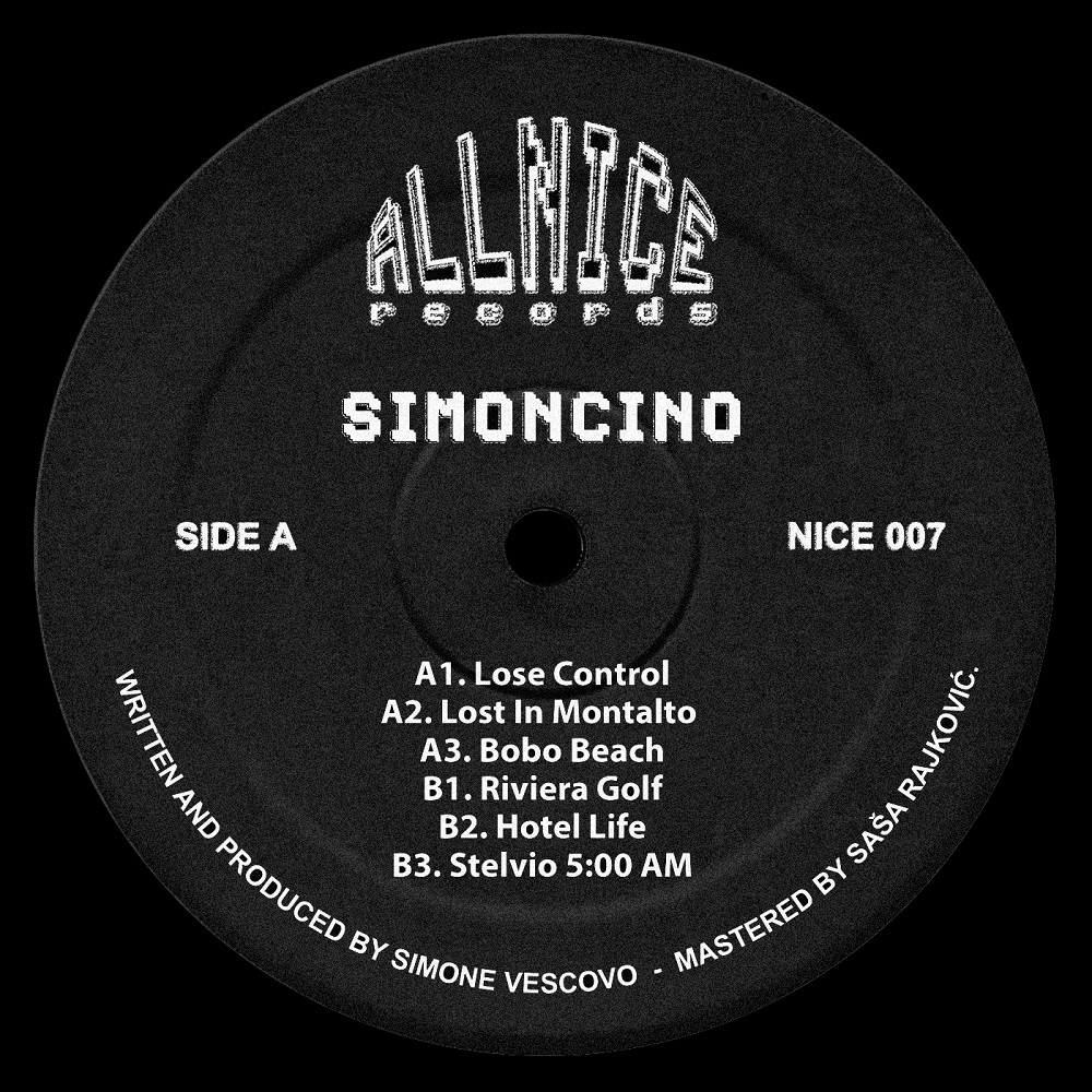 Simoncino/BACK TO THE CLUB EP 12"