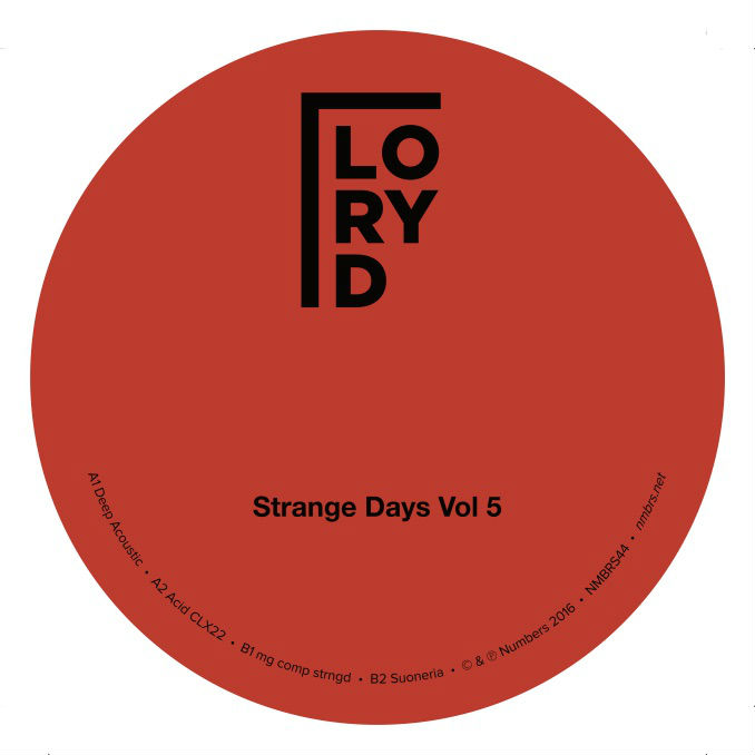 Lory D/STRANGE DAYS VOL. 5 12"