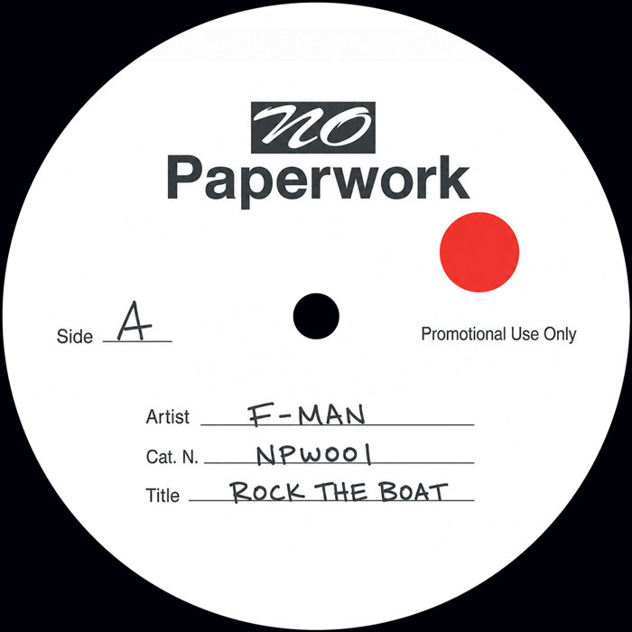 F-Man/ROCK THE BOAT 12"