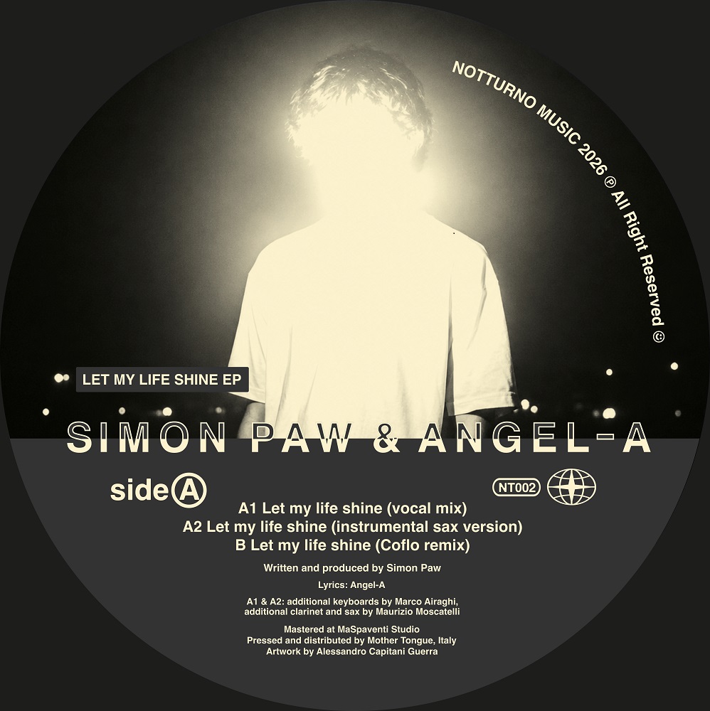 Simon Paw & Angel-A/LET MY LIFE SHINE (COFLO REMIX) 12"