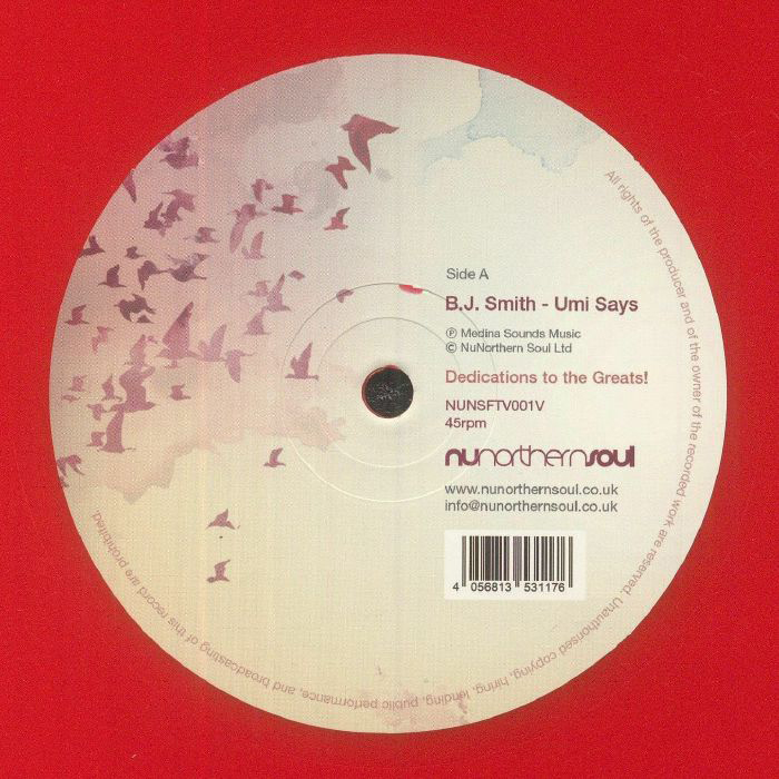 BJ Smith/UMI SAYS & RUNNIN (REPRESS) 12"