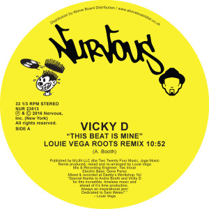 Vicky D/THIS BEAT IS MINE-LOUIE VEGA 12"