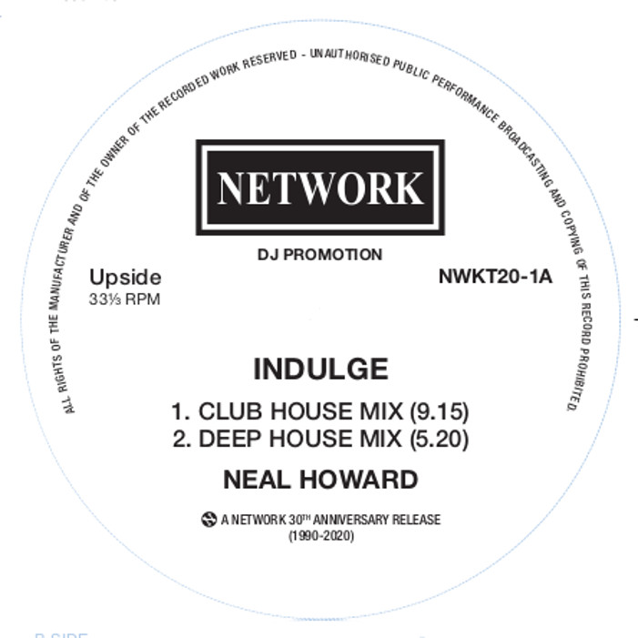 Neal Howard/INDULGE 12"