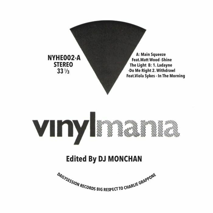 DJ Monchan/NEW YORK HOUSE EDITS # 2 12"