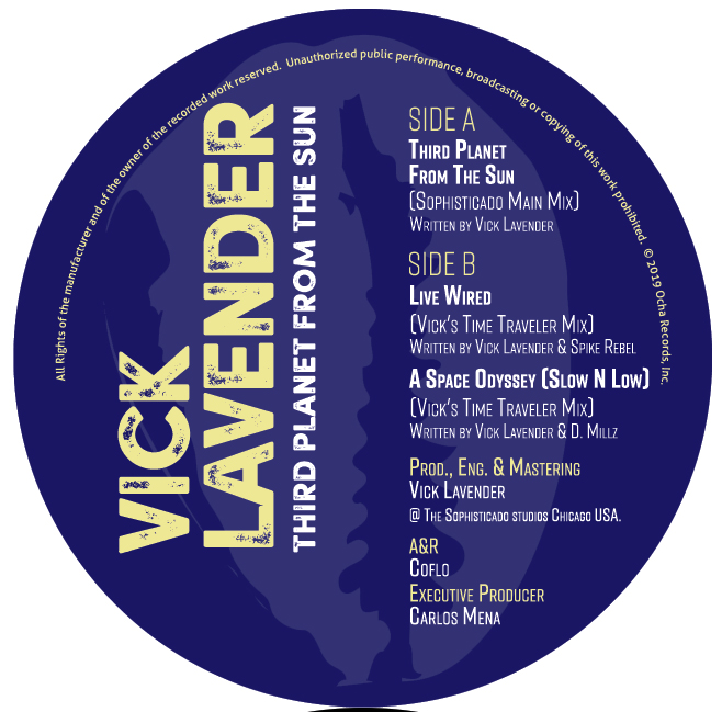 Vick Lavender/THIRD PLANET FROM THE..12"