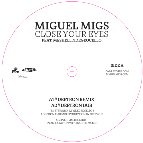 Miguel Migs/CLOSE YOUR EYES 12"