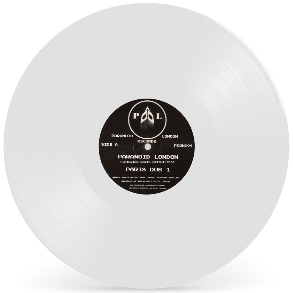 Paranoid London/PARIS DUB 1 (WHITE) 12"