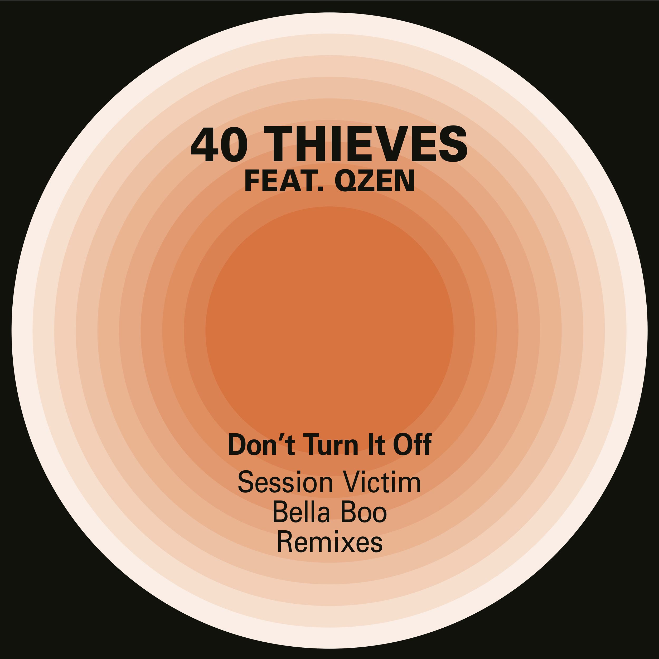 40 Thieves/DON'T TURN IT OFF (2023) 12"