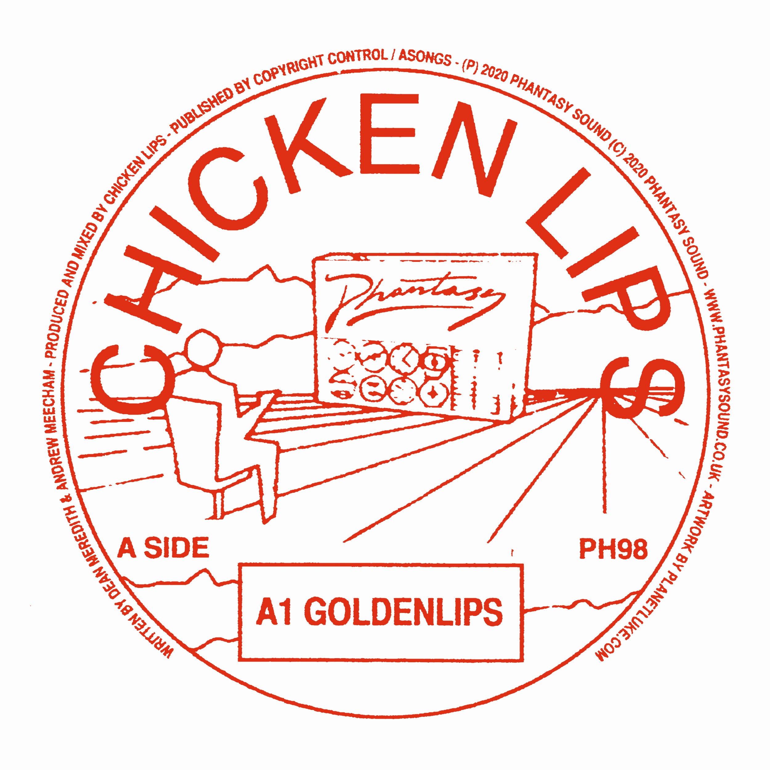 Chicken Lips/GOLDENLIPS 12"