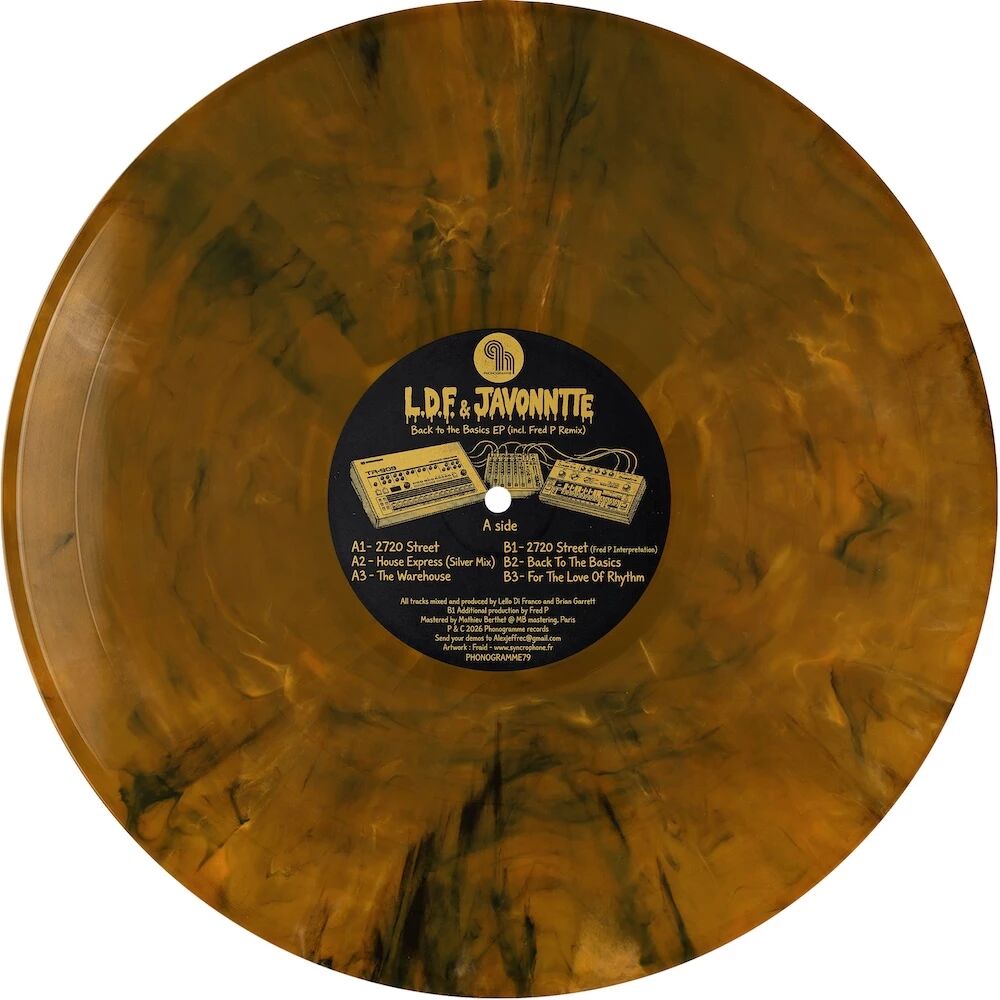 L.D.F. & Javonntte/BACK TO BASICS EP 12"