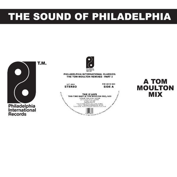 Tom Moulton/PHILADELPHIA INTERNATIONAL REMIXES VOL. 3 DLP