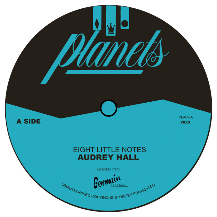 Audrey Hall/EIGHT LITTLE NOTES 7"