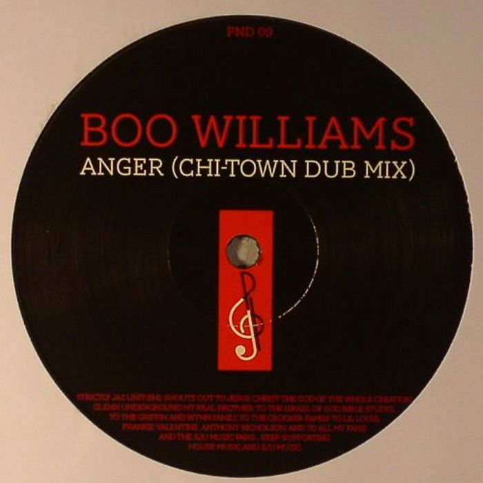 Boo Williams/ANGER & FLASHBACK 12"