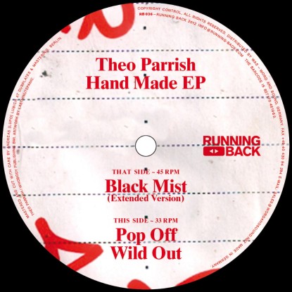Theo Parrish/HAND MADE EP 12"