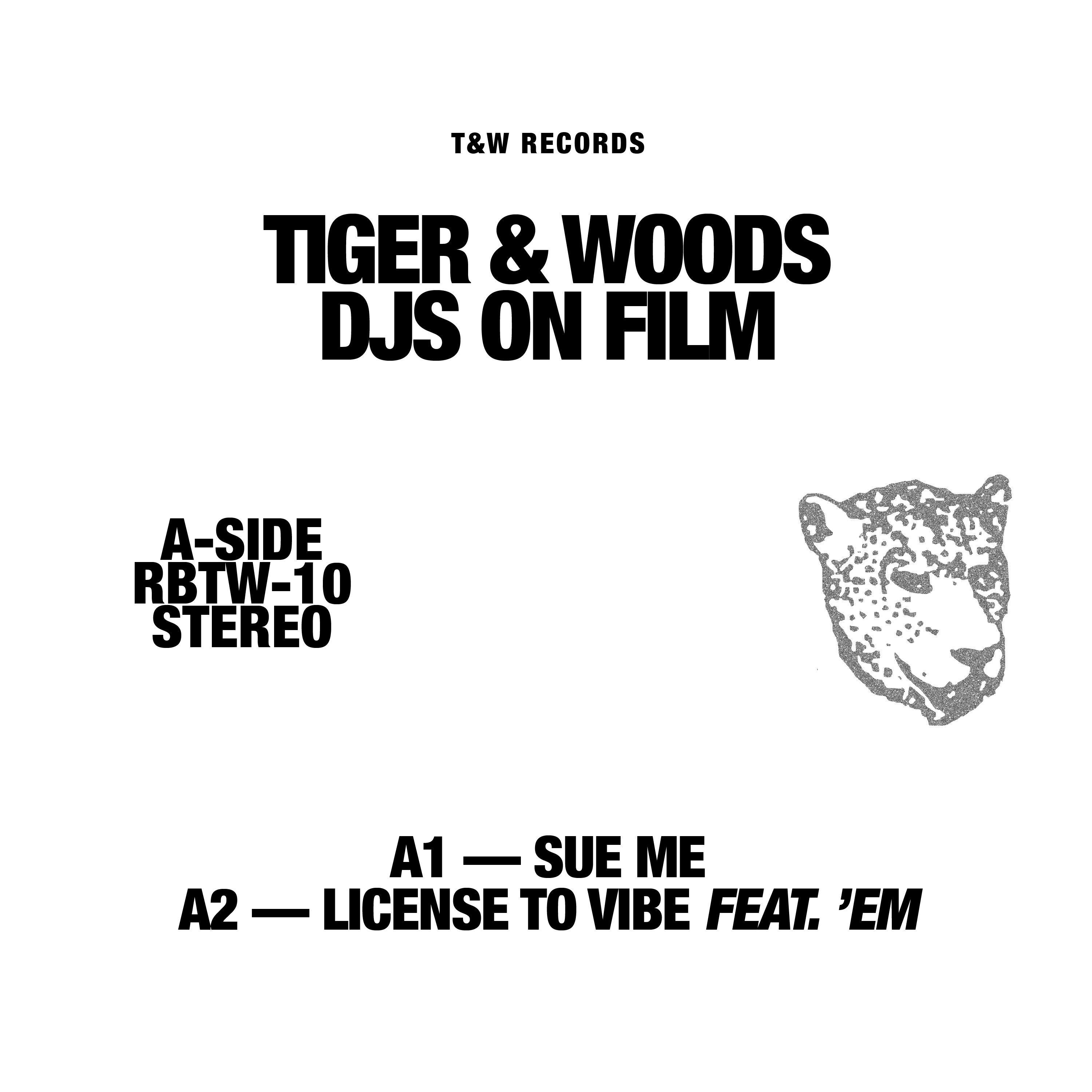 Tiger & Woods/DJS ON FILM EP 12"