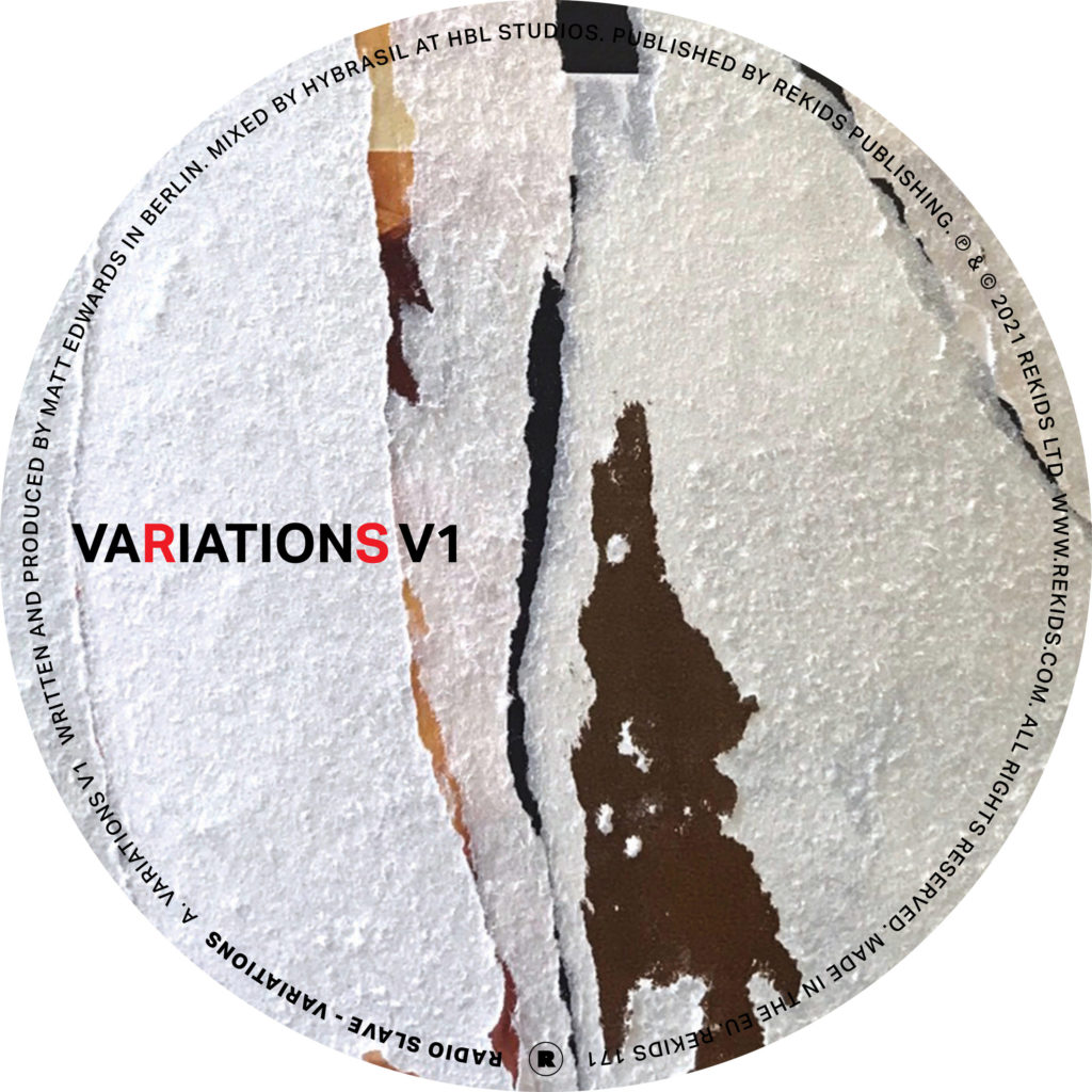 Radio Slave/VARIATIONS 12"